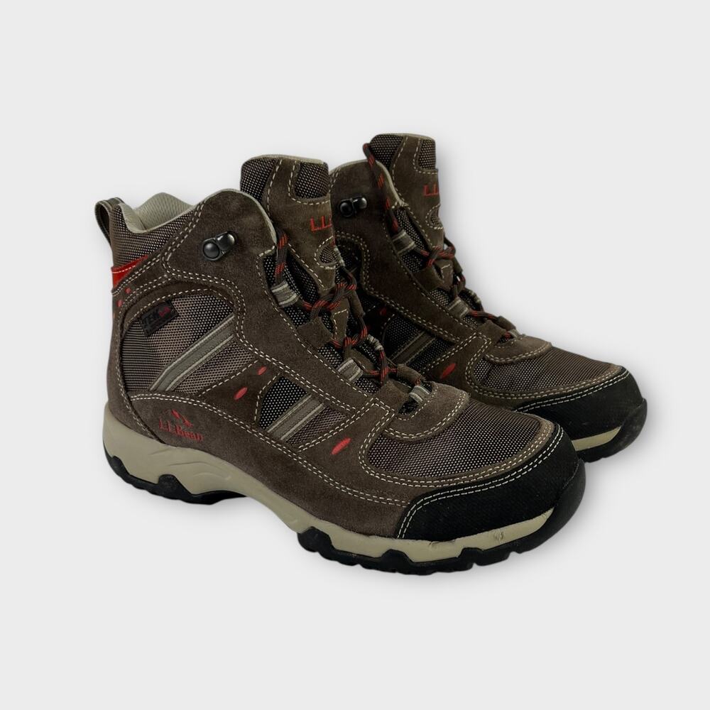L.L. Bean Trail Model 4 Hiking Boots 299640 Size 9 WIDE - Picture 1 of 10